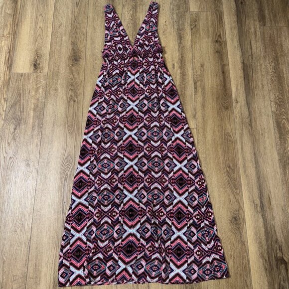 Forever 21‎ Maxi Tank Geometric Dress - Picture 1 of 4
